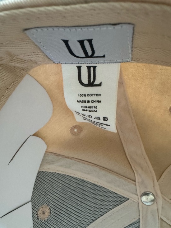 Free People Lucky Luck Baseball Hat Beige Lucky Embroidered Baseball Cap Beige main image 11
